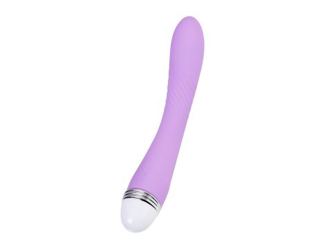 Vibrator Flovetta by Toyfa Lantana, silicone, purple, 22 cm - 5