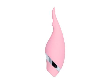 Multifunctional erogenous zone stimulator Flovetta by Toyfa DAHLIA, silicone, pink, 14 cm - 3