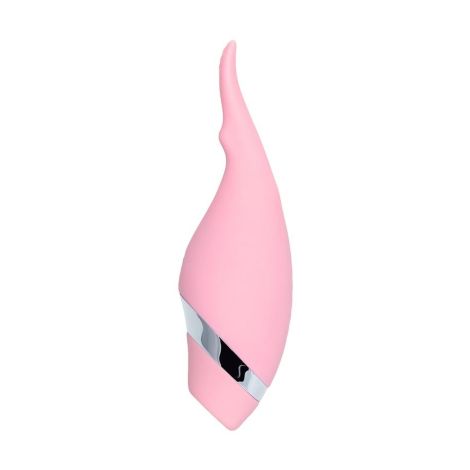 Multifunctional erogenous zone stimulator Flovetta by Toyfa DAHLIA, silicone, pink, 14 cm - 3