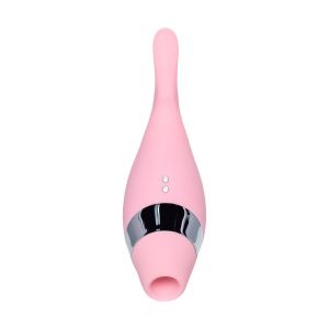 Multifunctional erogenous zone stimulator Flovetta by Toyfa DAHLIA, silicone, pink, 14 cm - image 2