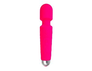 Flovetta Peony Vibrating massager, silicone, pink, 20.5 cm - image 2