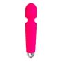 Flovetta Peony Vibrating massager, silicone, pink, 20.5 cm - 3