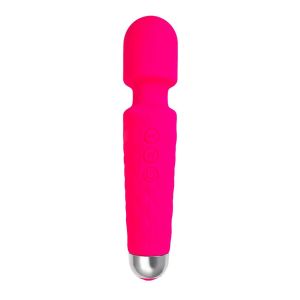 Flovetta Peony Vibrating massager, silicone, pink, 20.5 cm - image 2