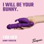 Teazers Silicone Rabbit Vibrator - Purple - 11