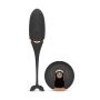 Luxurious Vibrating Egg w/ Remote Control - Black - 3