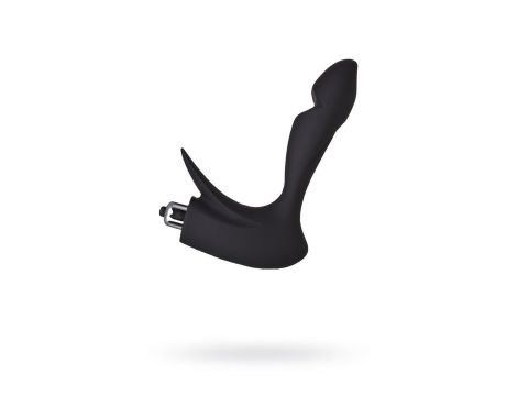 EROTIST First prostate stimulator, silicone, black, 14.4 cm