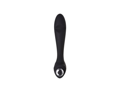 EROTIST First prostate stimulator, silicone, black, 14.4 cm - 2