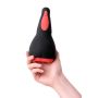 EROTIST Eruption; Rechargeable masturbator, Silicone, Black, 18.5 cm. - 4