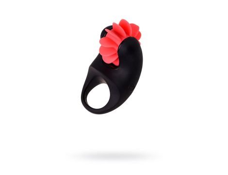 EROTIST Mill vibro ring, silicone, black, 8.5 cm, O 2.6 cm