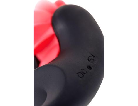 EROTIST Mill vibro ring, silicone, black, 8.5 cm, O 2.6 cm - 10