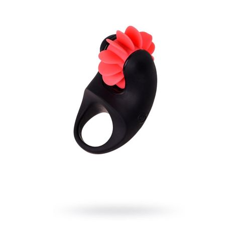 EROTIST Mill vibro ring, silicone, black, 8.5 cm, O 2.6 cm