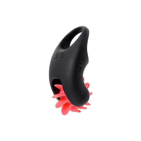 EROTIST Mill vibro ring, silicone, black, 8.5 cm, O 2.6 cm - 3