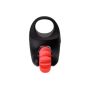 EROTIST Mill vibro ring, silicone, black, 8.5 cm, O 2.6 cm - 3