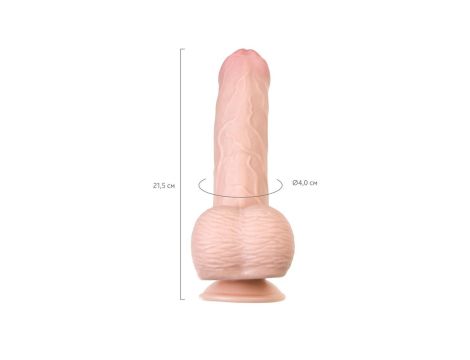 Dildo My babe by RealStick My Sweety, flesh,TPE, 21,5cm - 8