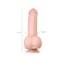 Dildo My babe by RealStick My Sweety, flesh,TPE, 21,5cm - 9