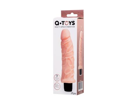 A-TOYS, Realistic Multi-Speed vibrator,, TPE, vibration modes, 16.5 cm - 2