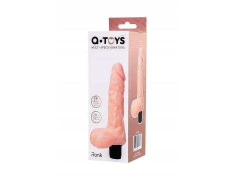 A-TOYS, Realistic Multi-Speed vibrator,, TPE, vibration modes, 14cm - 2