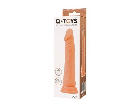 A-TOYS Realistic dildo Toon, TPE, nude, 17,5 cm - 7