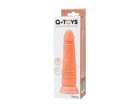 A-TOYS, Realistic Dildo, TPE, Flesh, 16.8 cm