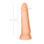 A-TOYS, Realistic Dildo, TPE, Flesh, 16.8 cm - 9