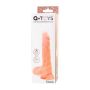 A-TOYS, Realistic Dildo, TPE, Flesh, 14 cm - 2