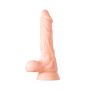 A-TOYS, Realistic Dildo, TPE, Flesh, 14 cm - 7