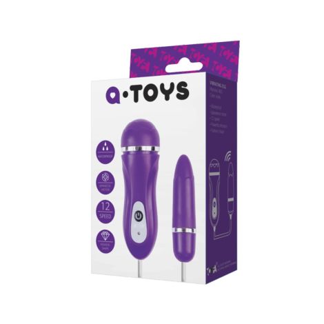 A-TOYS, Vibro-egg ,ABS plastic, Purple O1.6 cm