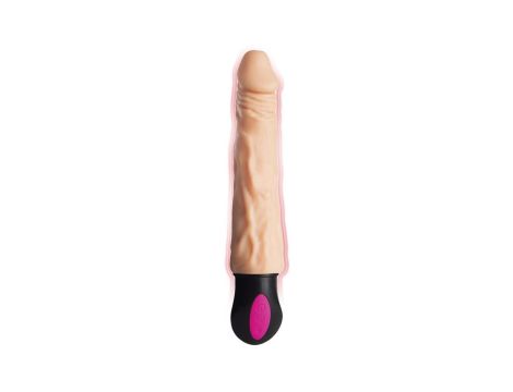 A-TOYS Vibrator with heating TPE 12 speeds bendable rechargble - 3