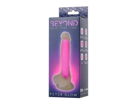 BEYOND BY TOYFA Peter Glow Pink 16,5cm - 7