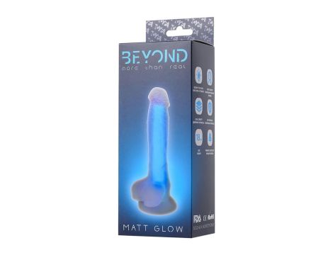 BEYOND BY TOYFA Matt Glow Blue 13cm - 7