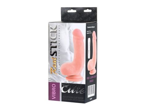 RealStick Elite, Gerard vibrator, TPR, flesh, 18,5 cm - 9