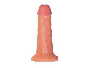 Realistic dildo Caliber 14/3 , PVC, flesh,  length 14cm, diameter 3cm - image 2