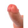 Realistic dildo Caliber 14/3 , PVC, flesh,  length 14cm, diameter 3cm - 14