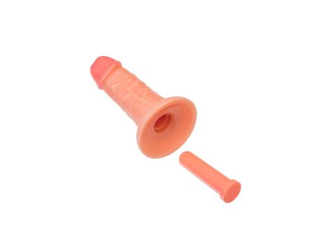 Realistic dildo Caliber 14/4 , PVC, flesh,  length 14cm, diameter 4cm - 6