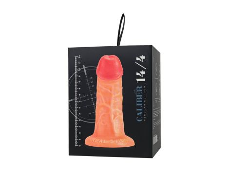 Realistic dildo Caliber 14/4 , PVC, flesh,  length 14cm, diameter 4cm - 11