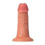 Realistic dildo Caliber 14/4 , PVC, flesh,  length 14cm, diameter 4cm - 3