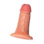 Realistic dildo Caliber 14/5 , PVC, flesh,  length 14cm, diameter 5cm - 6