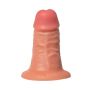 Realistic dildo Caliber 14/6 , PVC, flesh,  length 14cm, diameter 6cm - 4