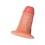 Realistic dildo Caliber 14/6 , PVC, flesh,  length 14cm, diameter 6cm - 7