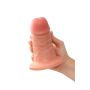 Realistic dildo Caliber 14/6 , PVC, flesh,  length 14cm, diameter 6cm - 9