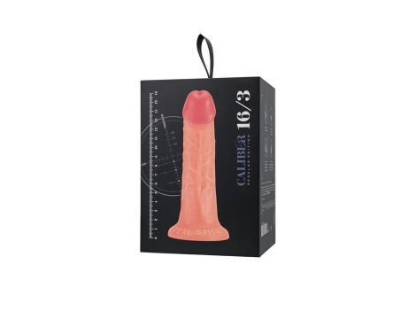 Realistic dildo Caliber 16/3 , PVC, flesh,  length 16cm, diameter 3cm - 11