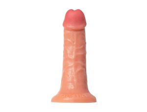 Realistic dildo Caliber 16/4 , PVC, flesh,  length 16cm, diameter 4cm - image 2