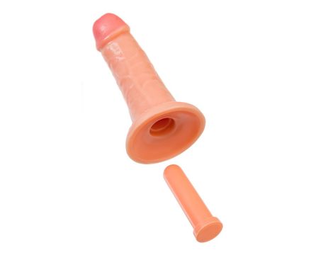 Realistic dildo Caliber 16/4 , PVC, flesh,  length 16cm, diameter 4cm - 6