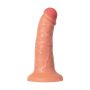 Realistic dildo Caliber 16/4 , PVC, flesh,  length 16cm, diameter 4cm - 5