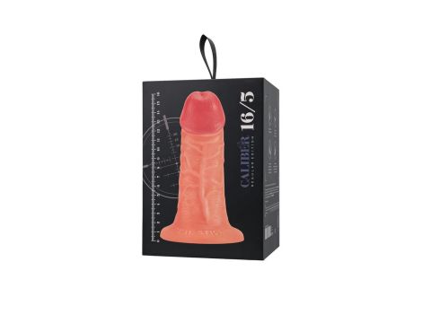 Realistic dildo Caliber 16/5 , PVC, flesh,  length 16cm, diameter 5cm - 11