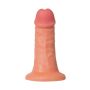 Realistic dildo Caliber 16/5 , PVC, flesh,  length 16cm, diameter 5cm - 3