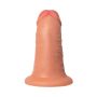 Realistic dildo Caliber 16/6 , PVC, flesh,  length 16cm, diameter 6cm - 4