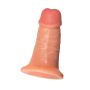 Realistic dildo Caliber 16/6 , PVC, flesh,  length 16cm, diameter 6cm - 6