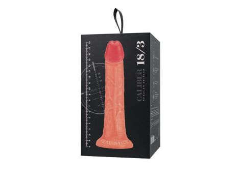 Realistic dildo Caliber 18/3 , PVC, flesh,  length 18cm, diameter 3cm - 11