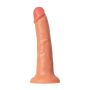 Realistic dildo Caliber 18/3 , PVC, flesh,  length 18cm, diameter 3cm - 5